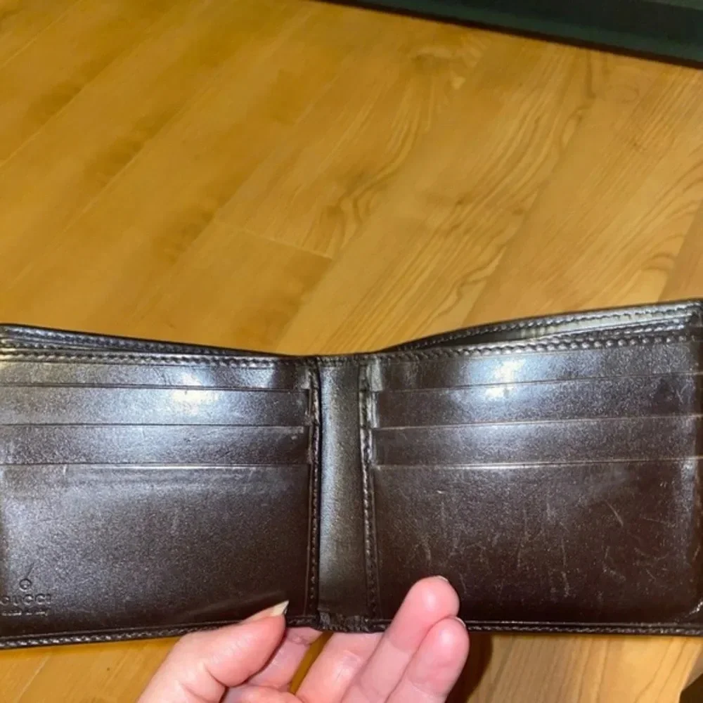 GUCCI Canvas GG Bifold Wallet